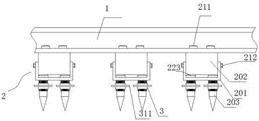 Guideway for trailers used for coal mining