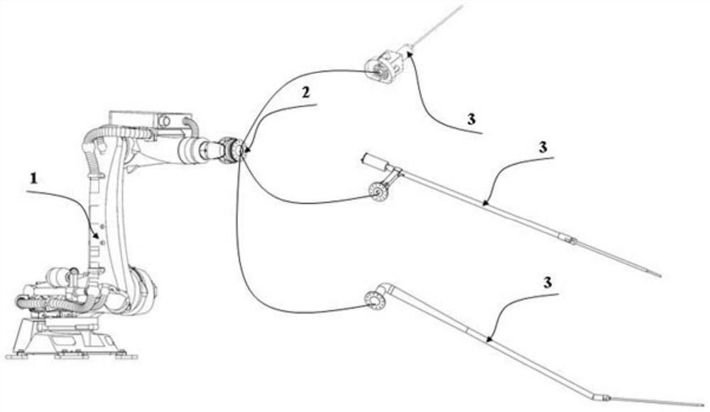 Device and method for calibrating elongated metallurgical tools based on laser ranging sensor