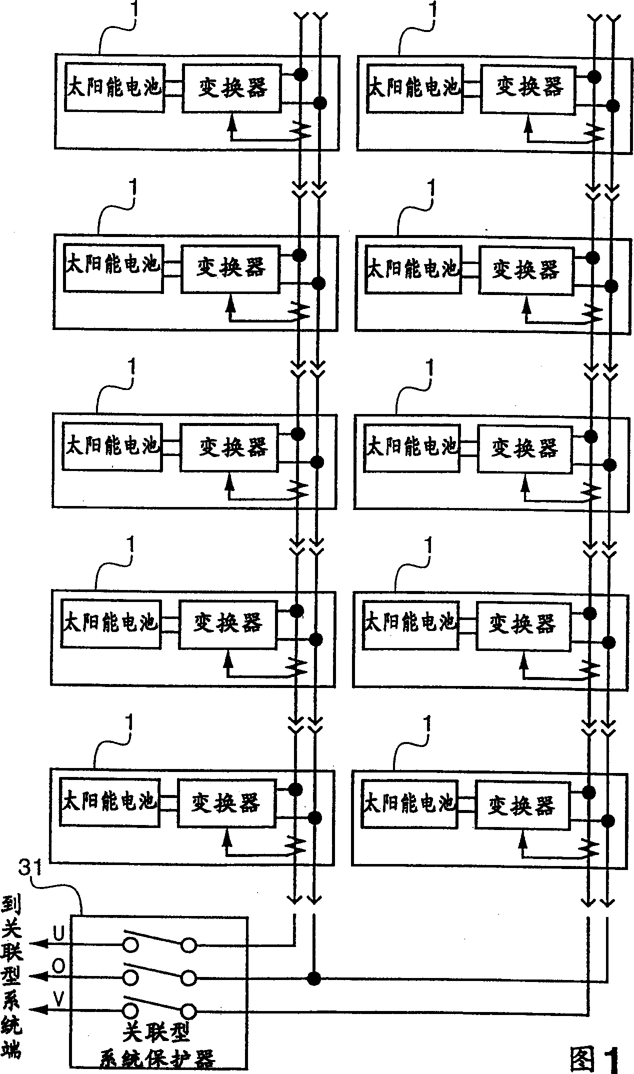 Solar cell assembly and electric generating device