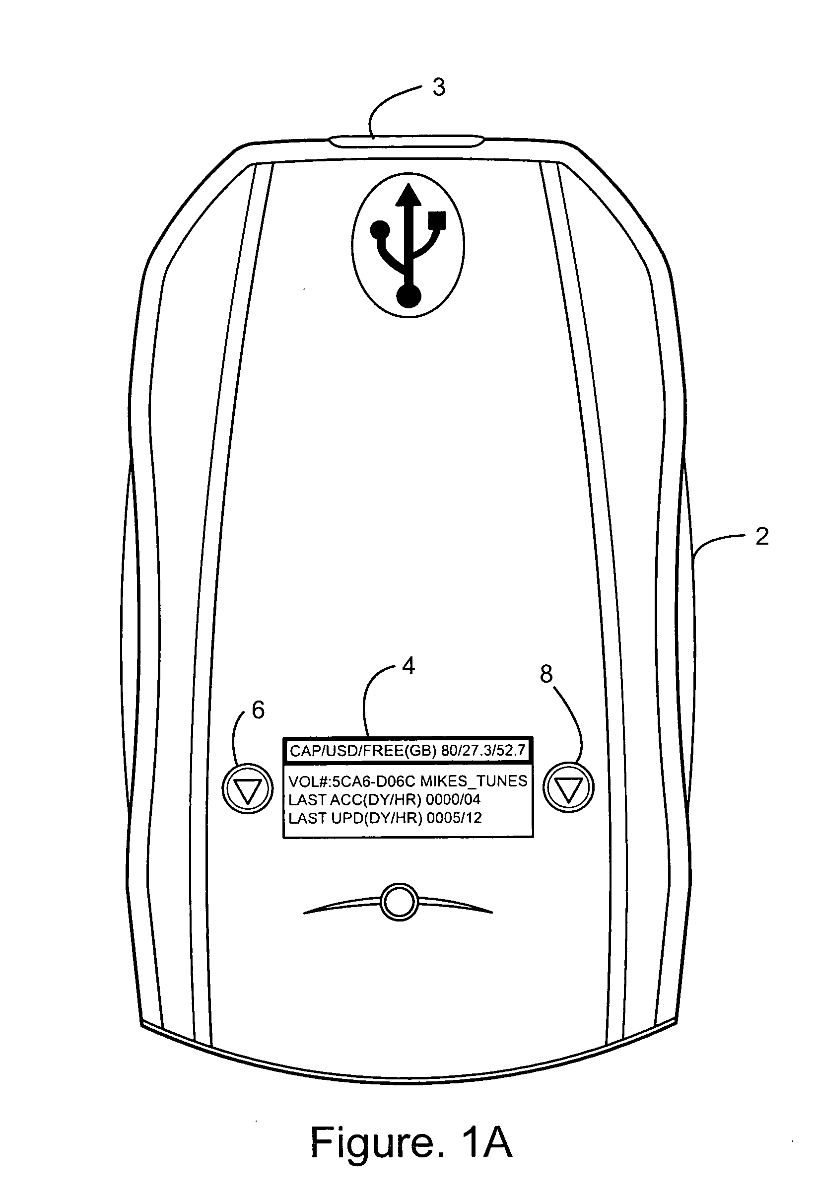 Self-labeling digital storage unit