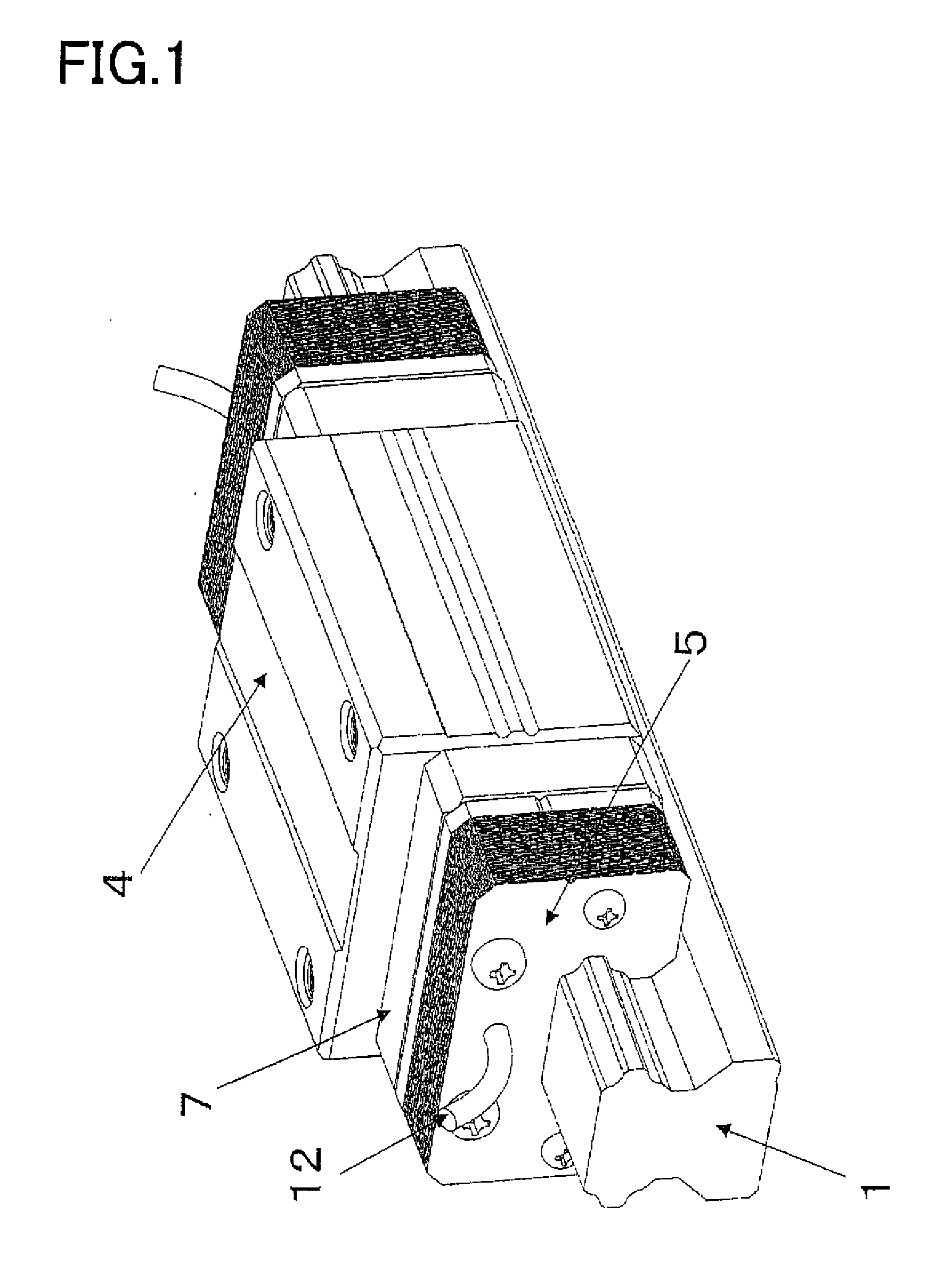 Motion guide device, table apparatus, and damping method for motion guide device