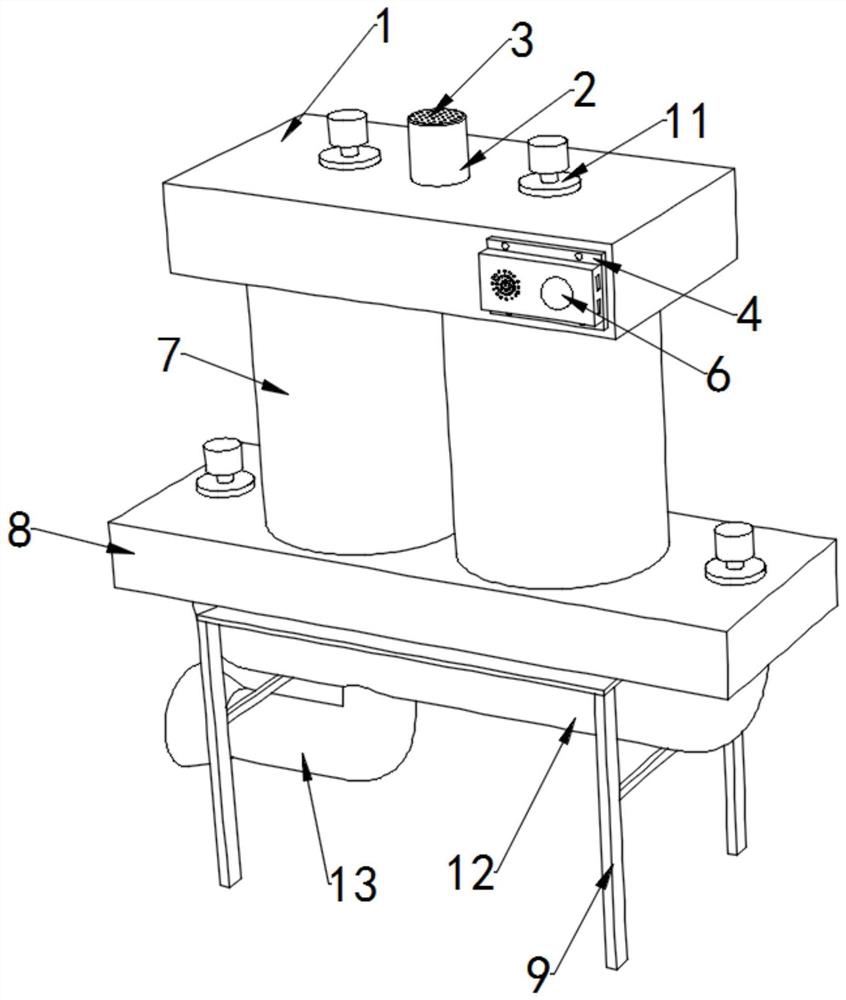 Pyrolysis flue gas treatment system for lithium battery recovery