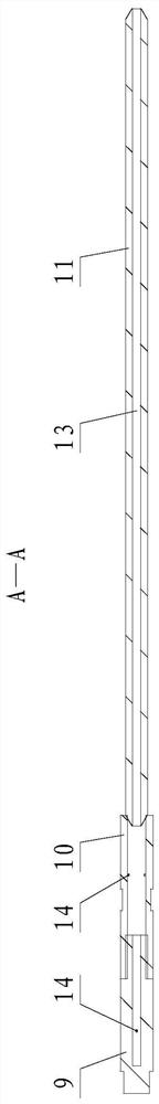 A solid rocket motor charge emptying device