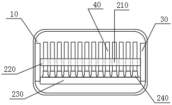 Medical test tube transport case