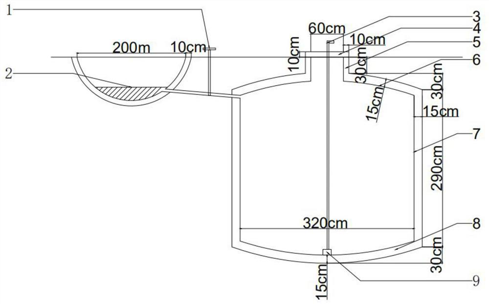 Water-saving irrigation system for mountain agricultural planting