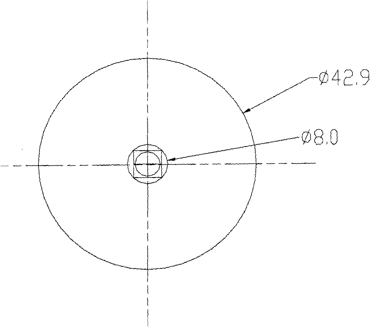 Floodlight reflector, floodlight and powerboat