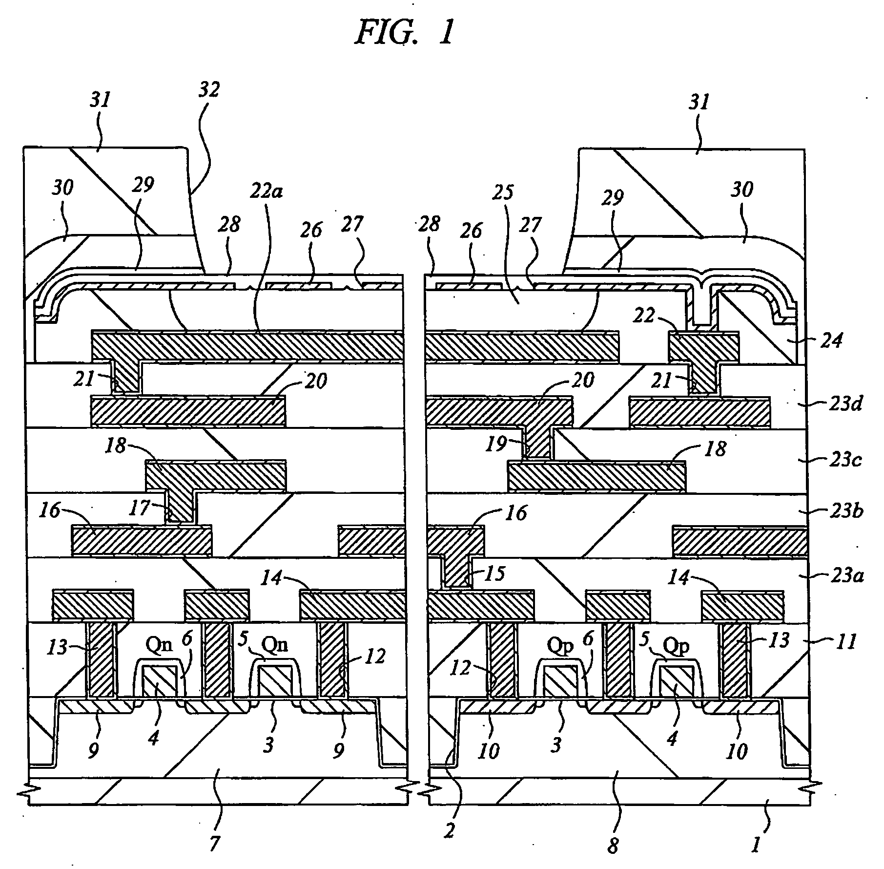 Semiconductor device embedded with pressure sensor and manufacturing method thereof