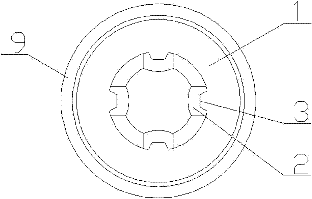 Fast charge and discharge type power battery safety cap