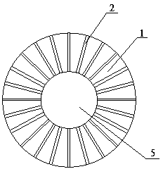 Permeable eyeball cover