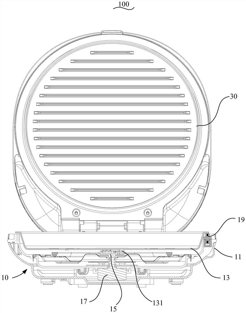 Frying and baking machine