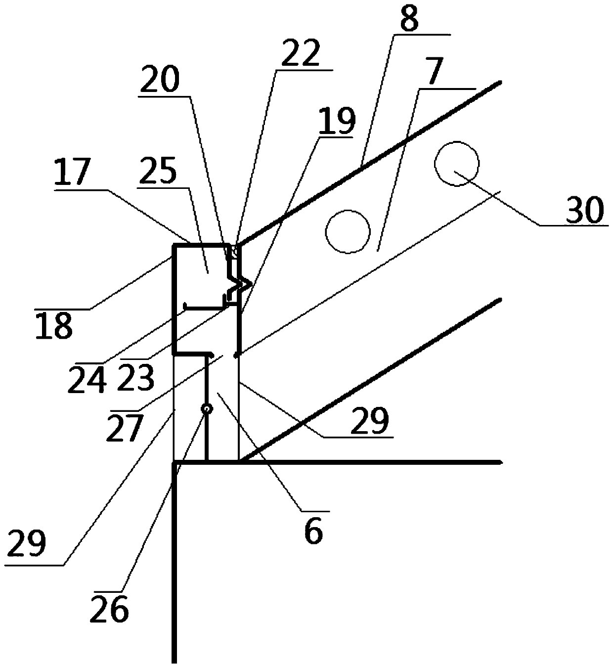 An energy-saving roof structure and method of use thereof