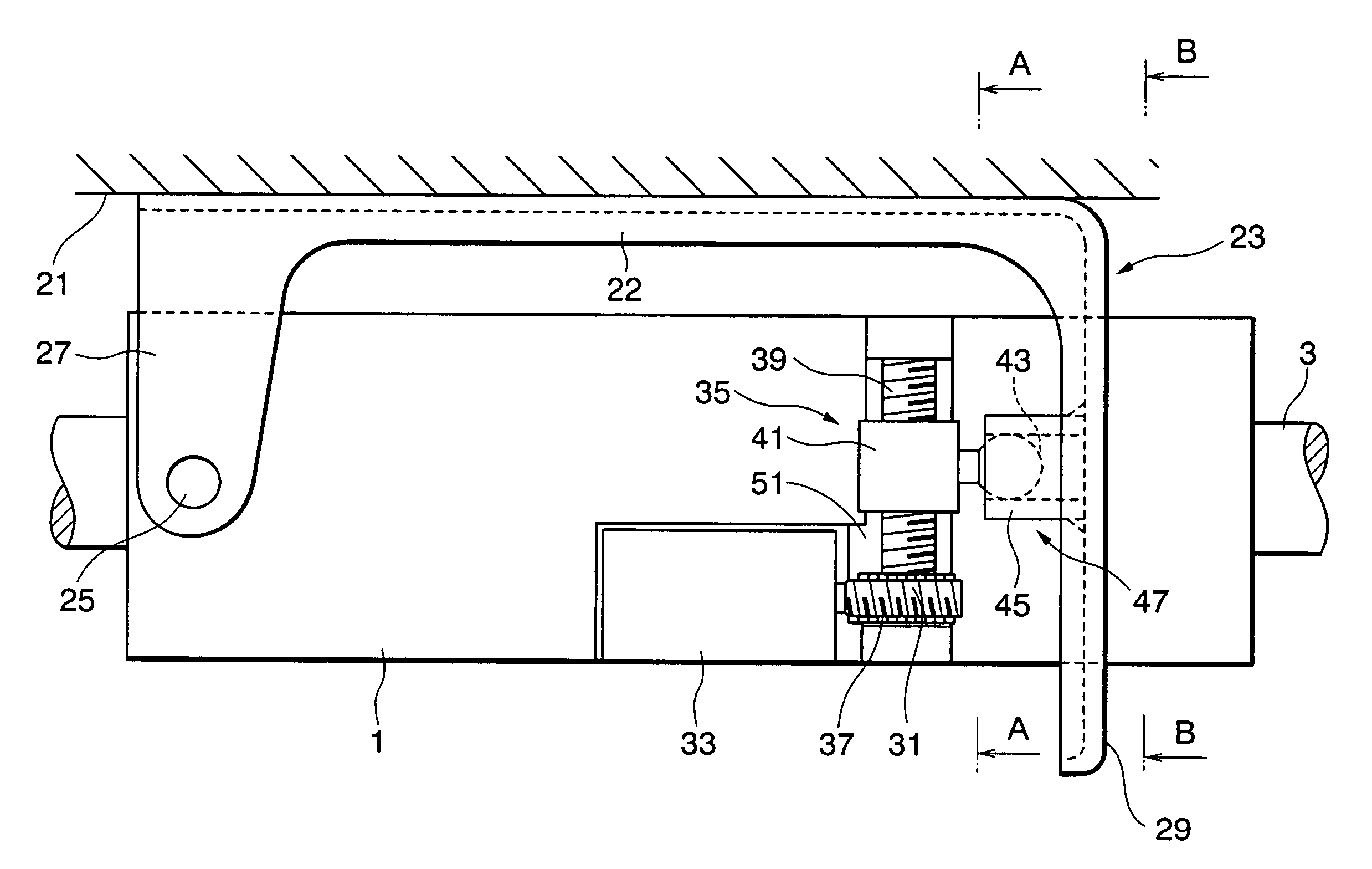 Electrically-driven steering column apparatus