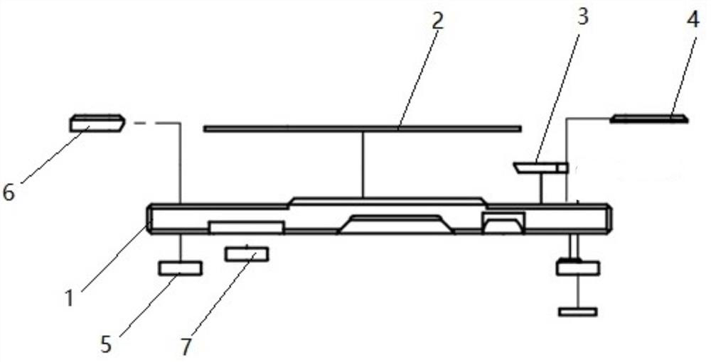 A glass tray for a microscope scanner