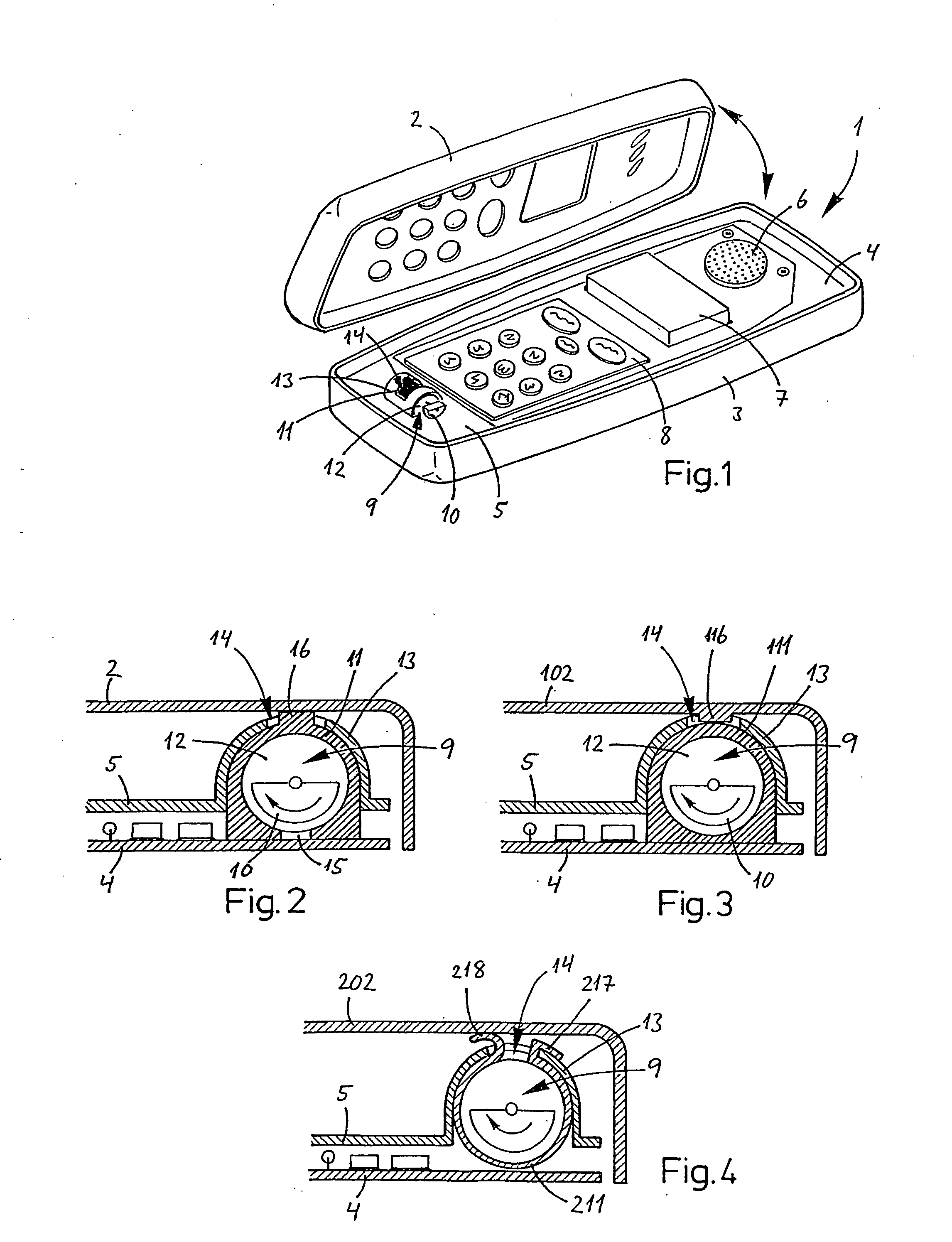 Electronic device with a vibrator and an exchangeable cover