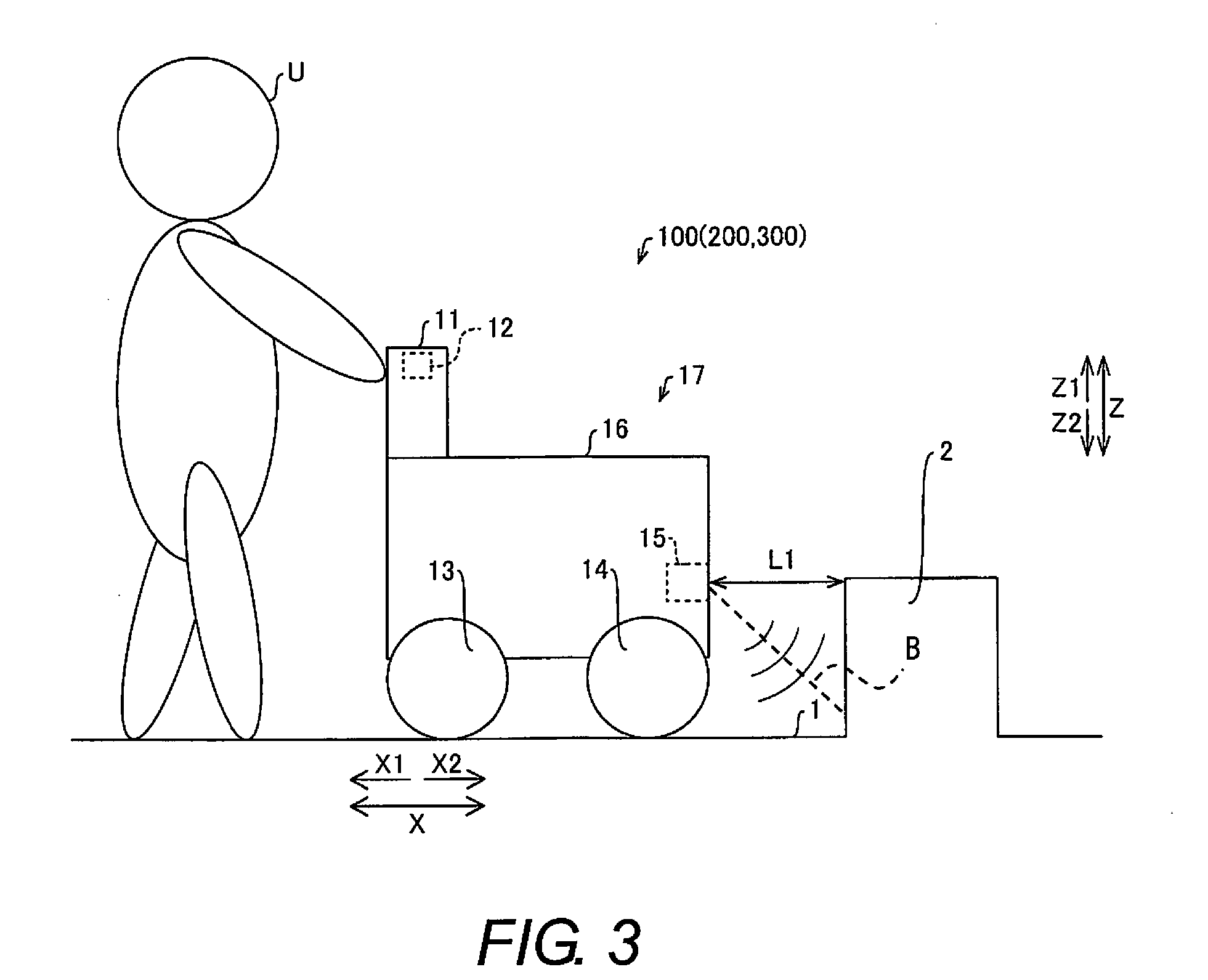 Walking assistance moving vehicle