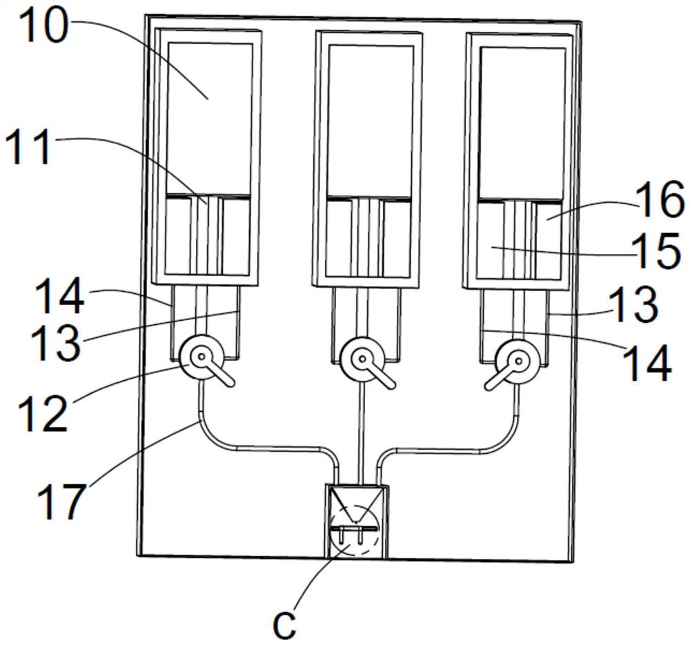 Color cognition demonstration teaching device for preschool education and demonstration method