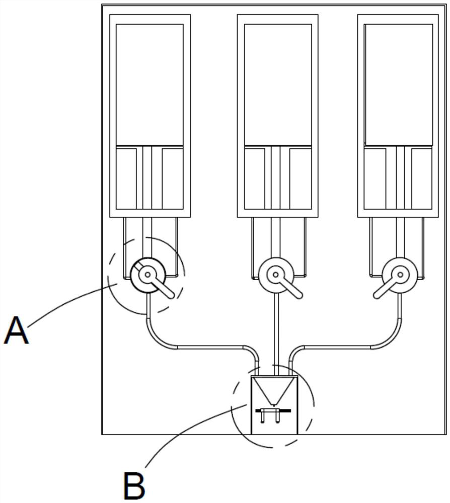 Color cognition demonstration teaching device for preschool education and demonstration method