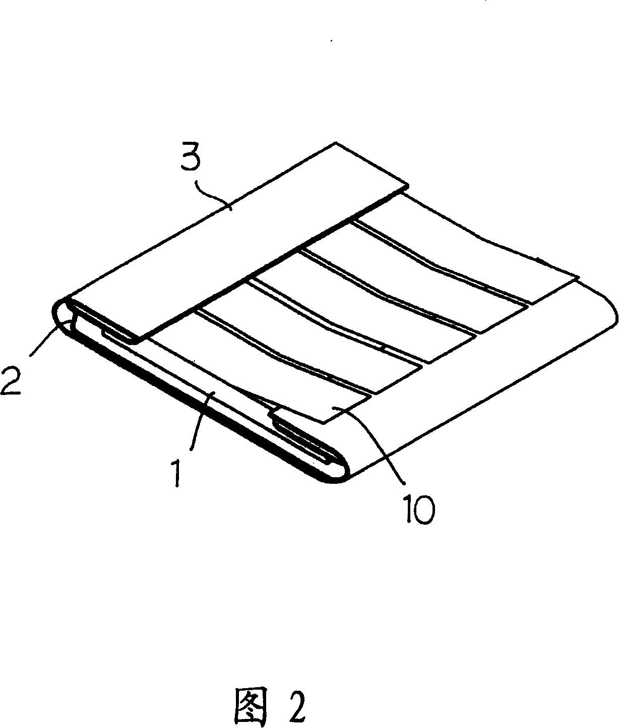 Self bonding type transparent fluorescent film membrane capable of substituting nite writer pen