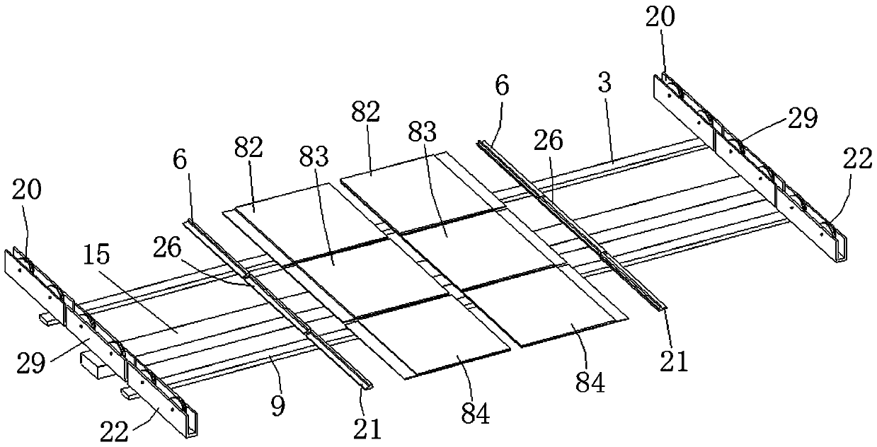 Direct drive planar mobile three-dimensional garage and its access method