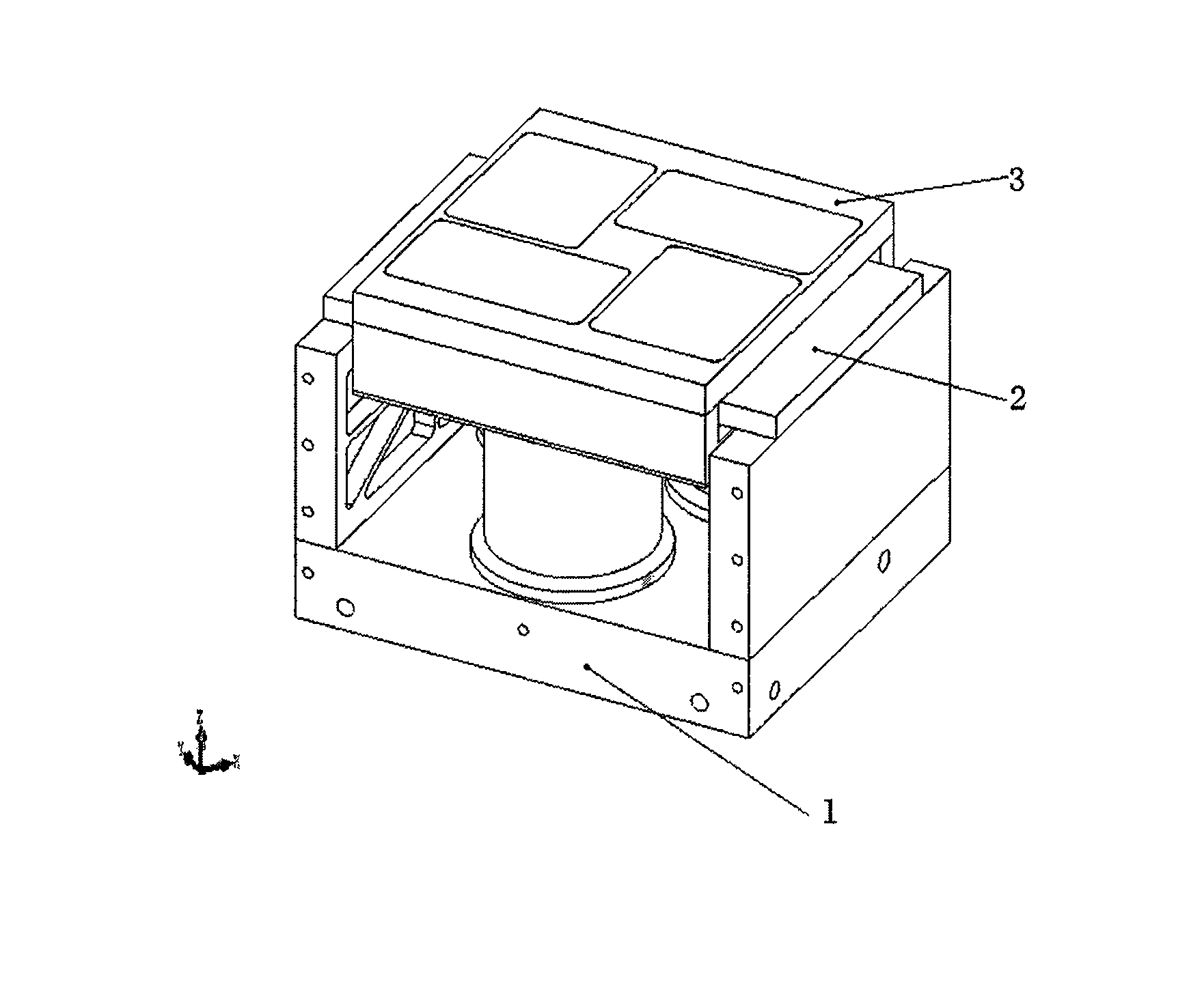 Micro stage with 6 degrees of freedom