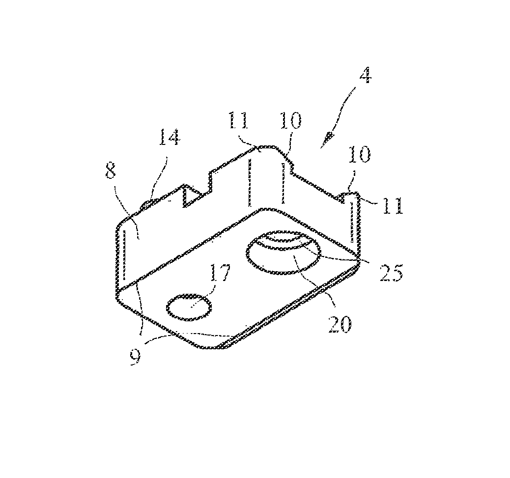 Mechanism for bedding a receiver frame and/or a barrel in a stock of a firearm