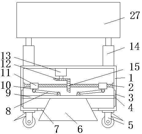 Lifting device for goods storage of storage equipment