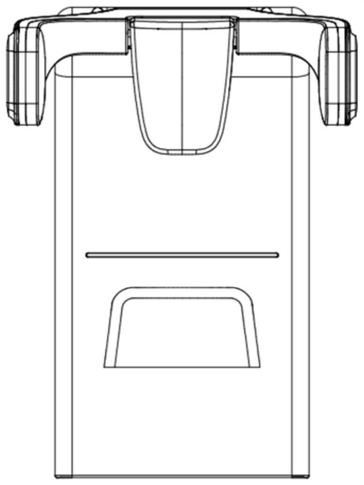 Squatting pan supporting device