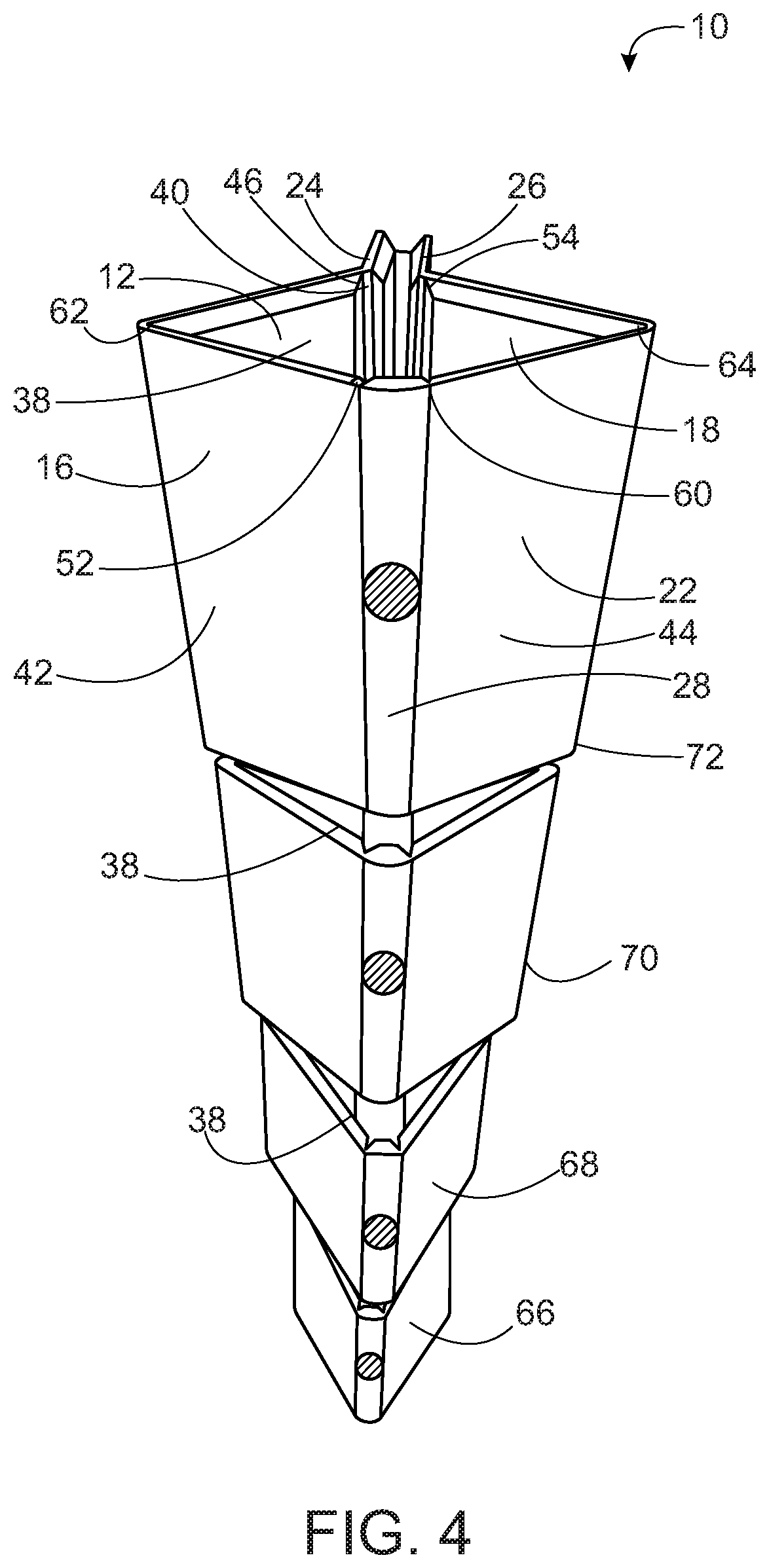 Apparatus and system for dynamic environmentally actuated ceiling baffle and methods thereof