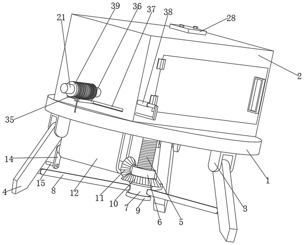 Safety cradle for construction engineering