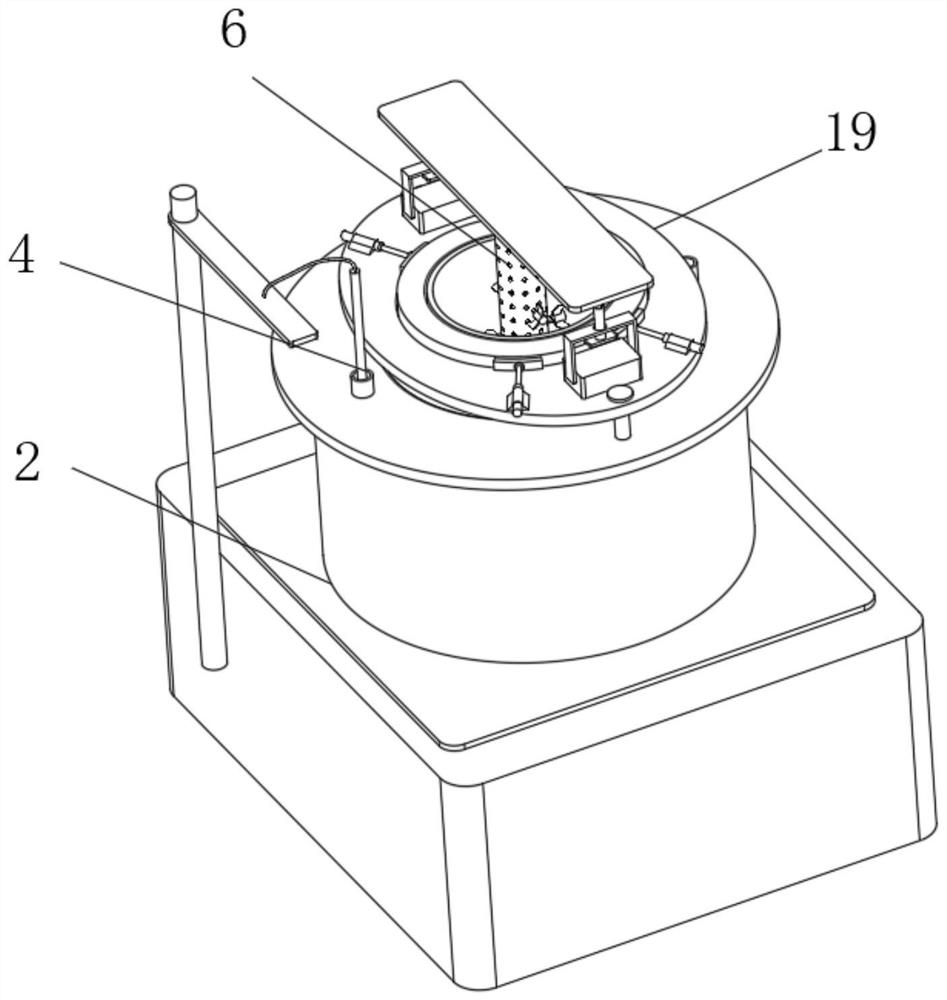 Magnetic stirring device for drug analysis