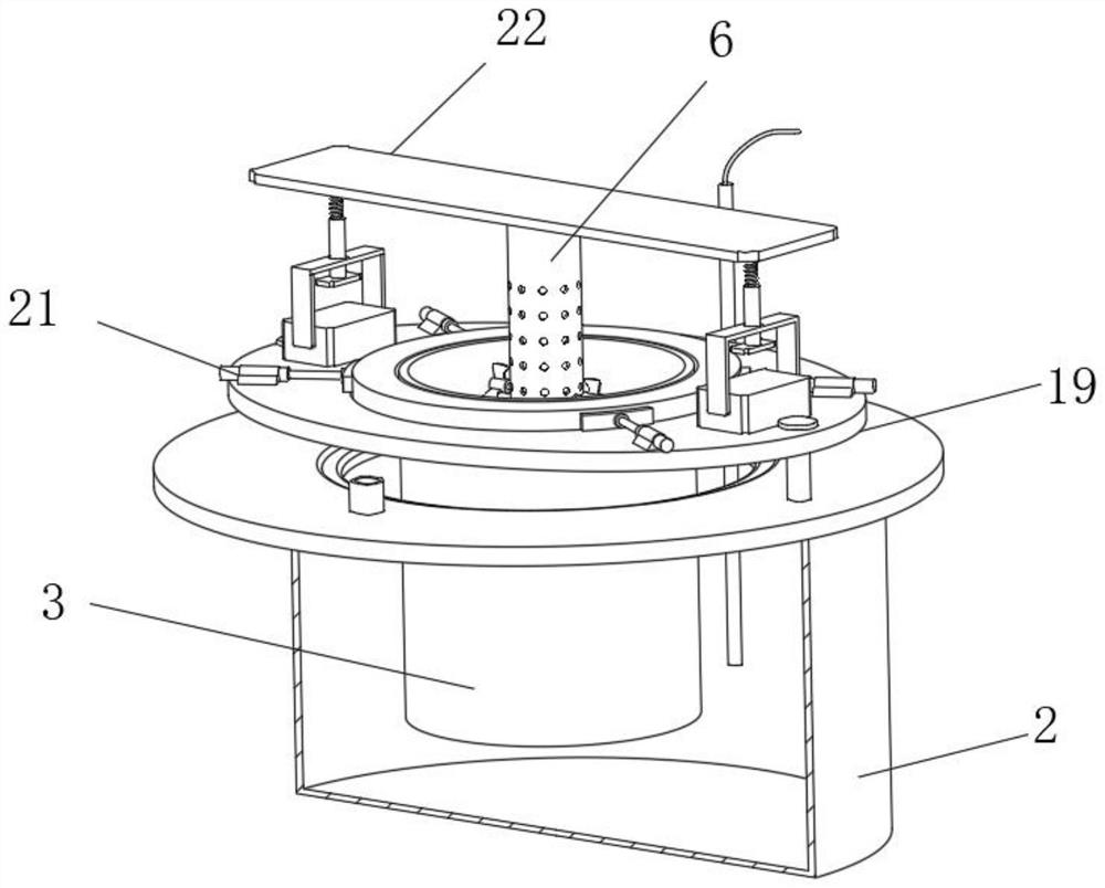 Magnetic stirring device for drug analysis