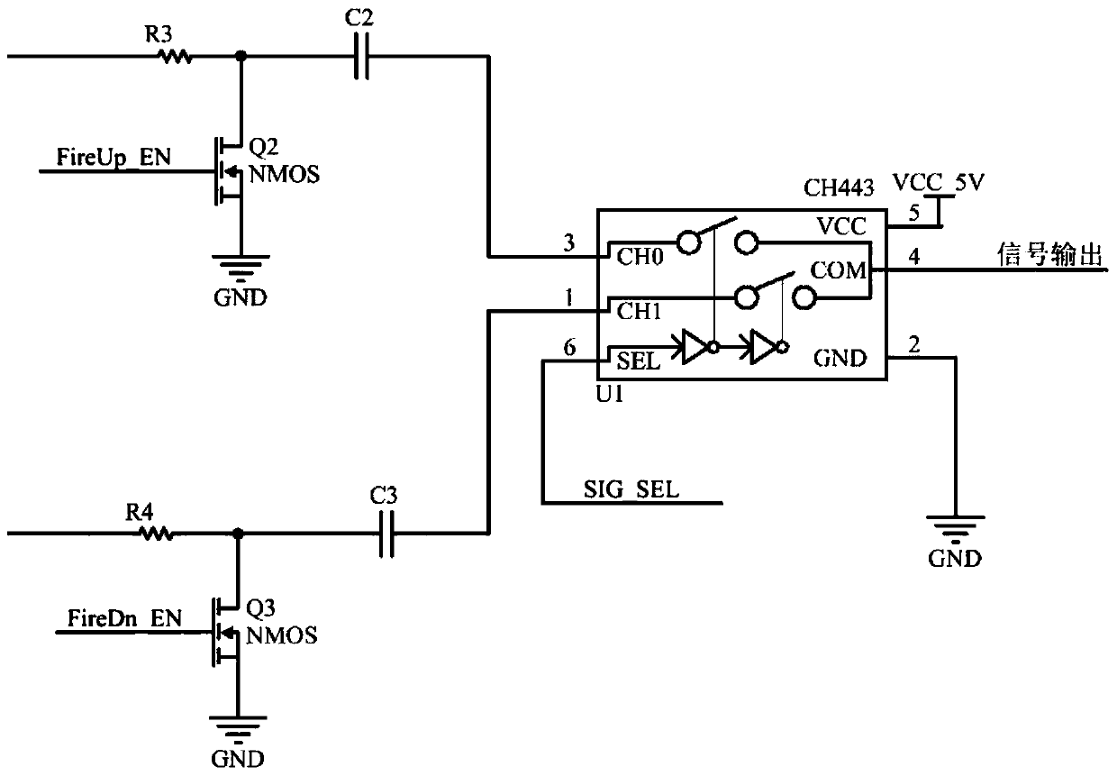 Ultrasonic driving circuit and driving method and ultrasonic pulmonary function meter