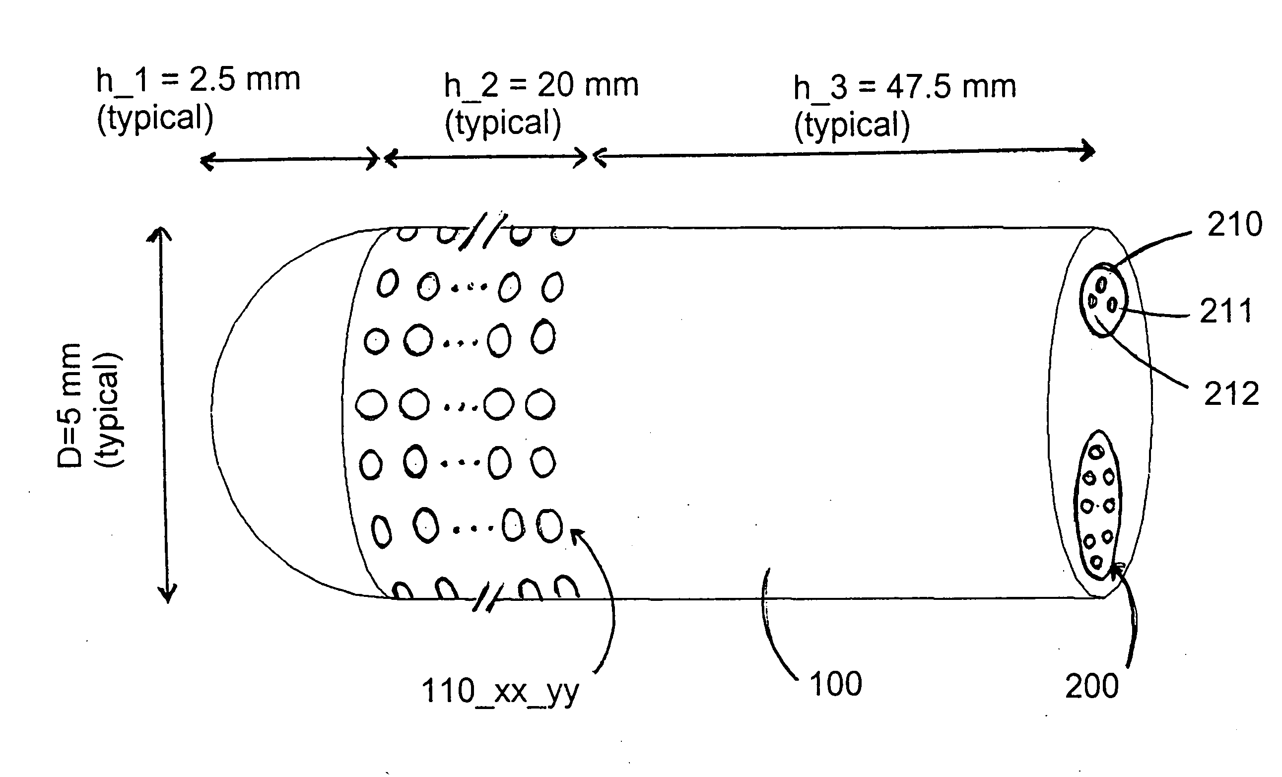 Method and means for connecting and controlling a large number of contacts for electrical cell stimulation in living organisms