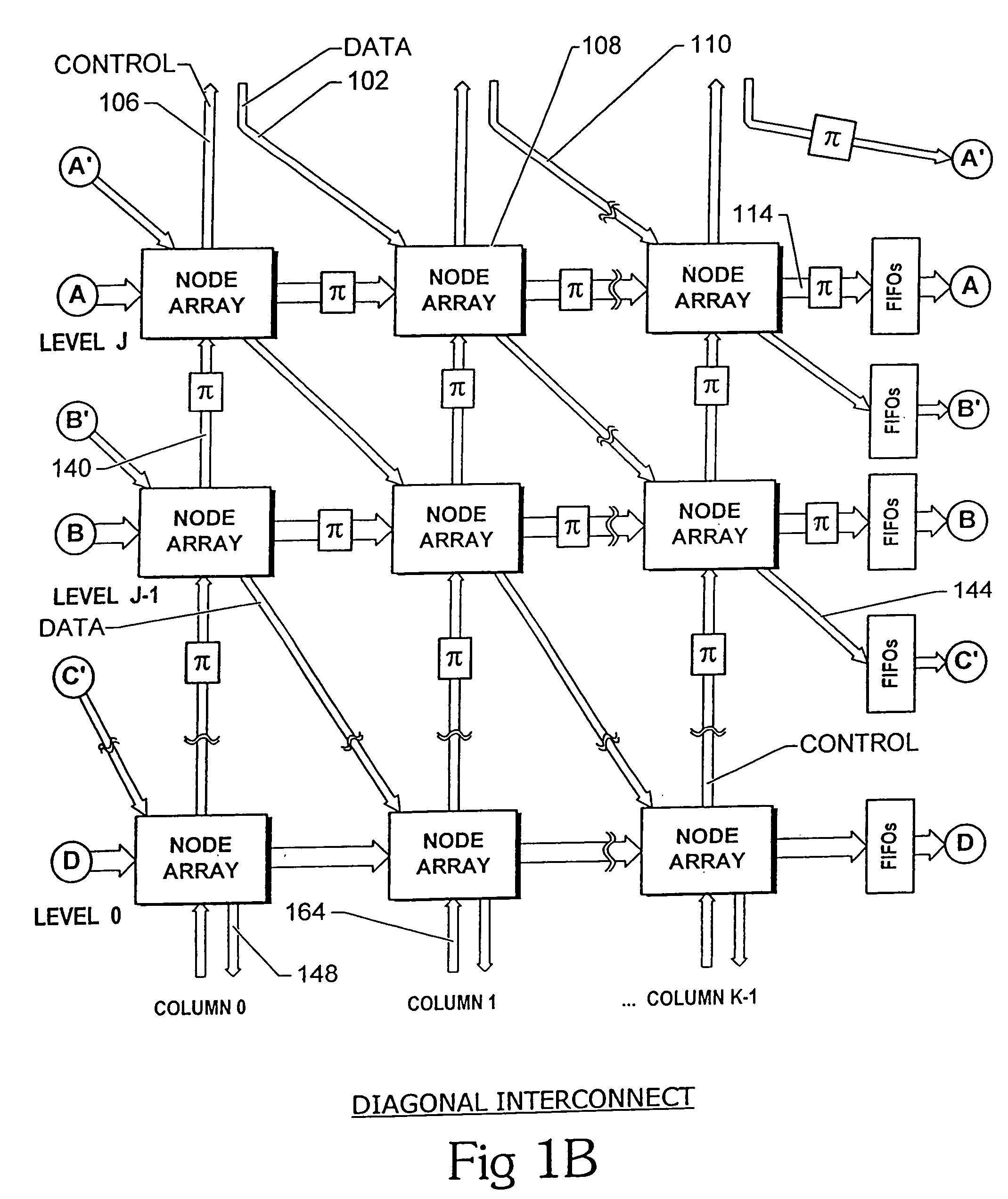 Multiple-path wormhole interconnect