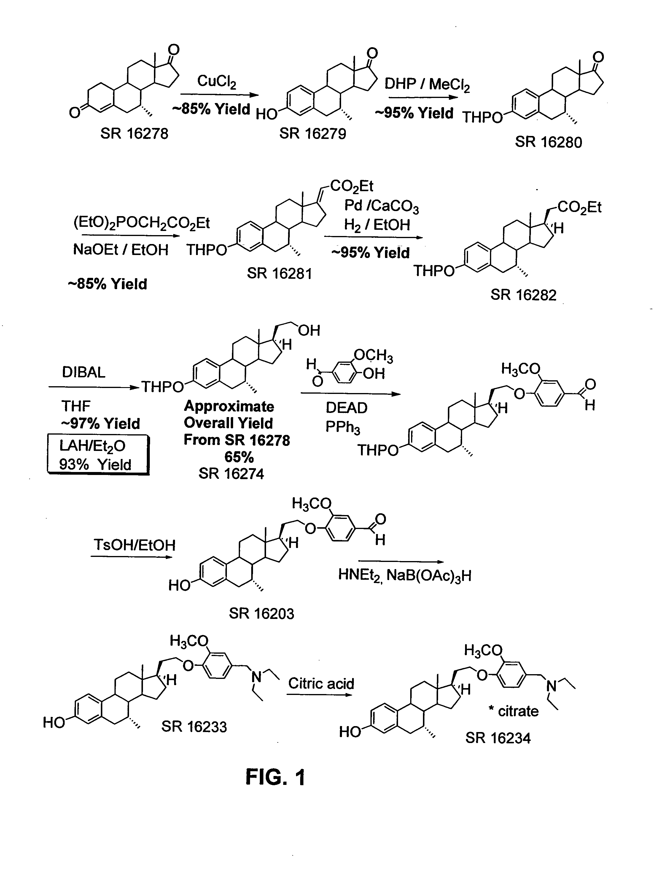 Synthesis of anti-estrogenic and other therapeutic steroids from 21-hydroxy-19-norpregna-4-en-3-one