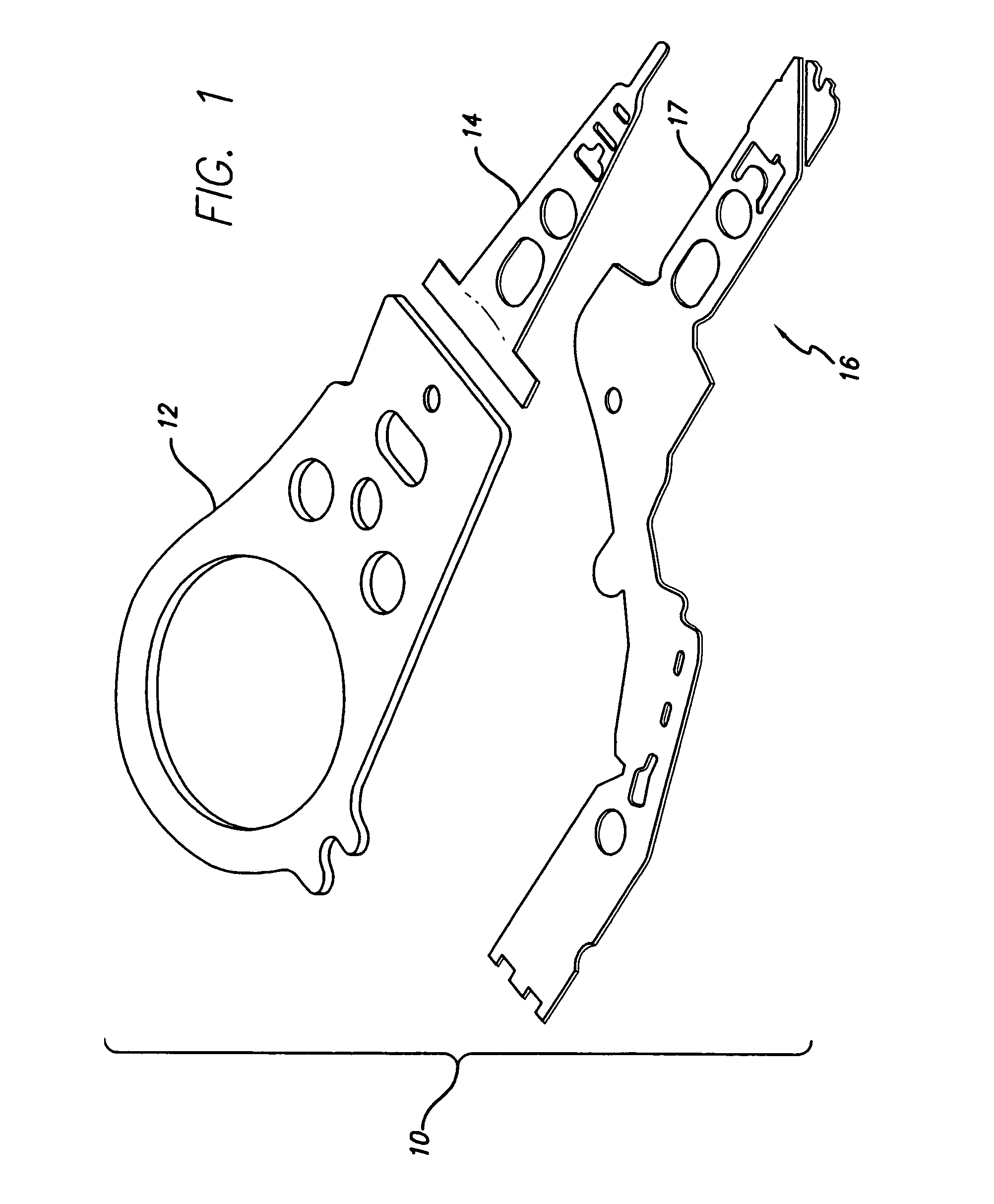 Multilayer gimbal suspension element manufacture with co-etchable layers