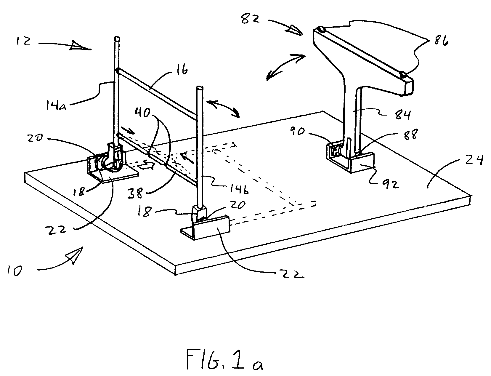 Locking mechanism for folding legs