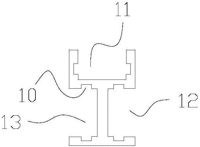 Divider for greenhouse seedling culture