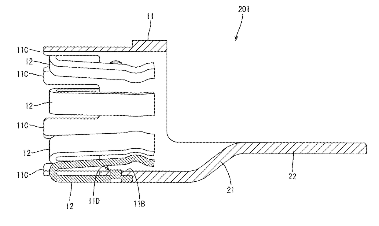 Method for manufacturing female terminal and female terminal