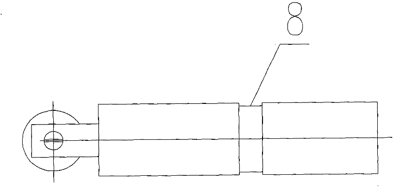 Water stop rubber protection device for flat steel gate