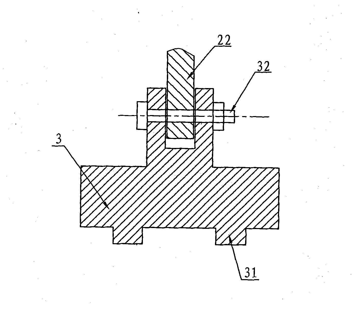 Manual clamping and meshing tool for aluminum frames of solar battery assembly