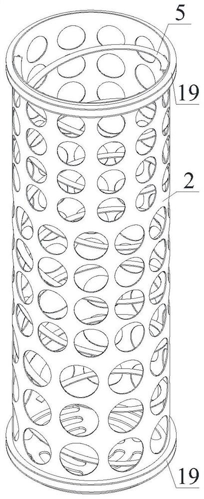 Mine material sorting device