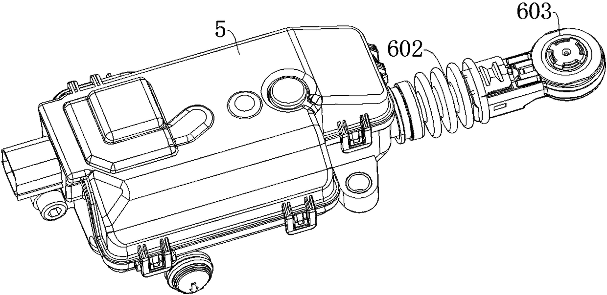 Gear-shifting driving device