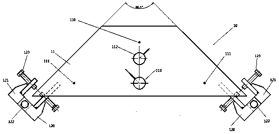 Method for installing and detecting lifting flipper guide rail