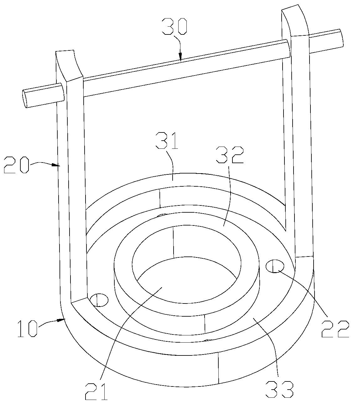 Loading device for high temperature steam oxidation test