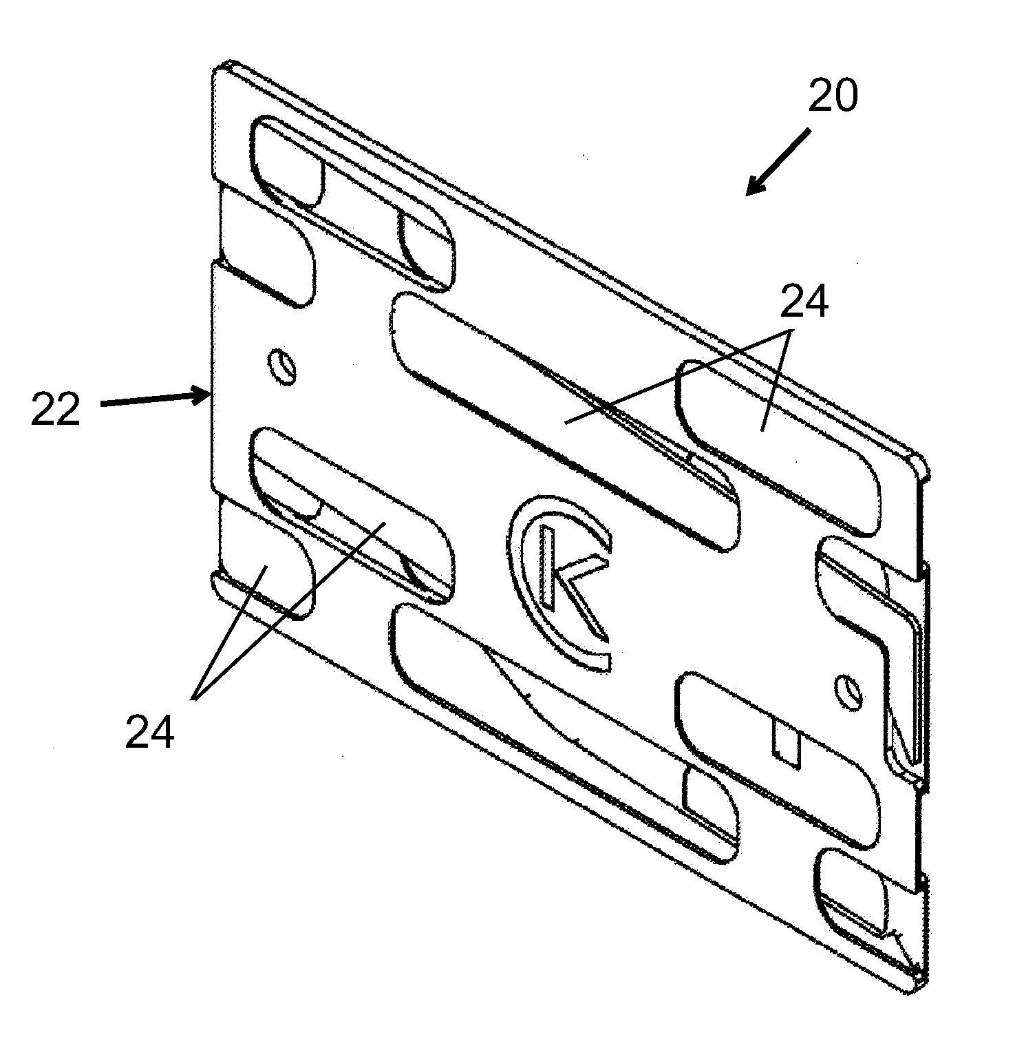 Credit card-sized slim tool set