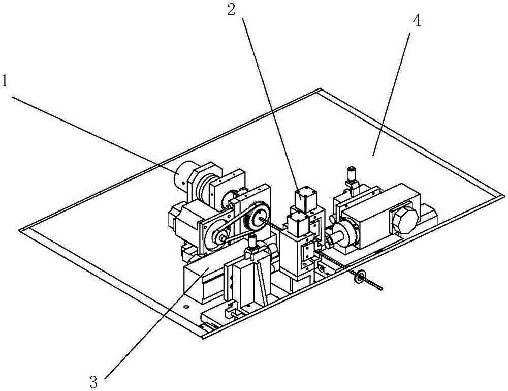 Dual-blade faceting machine