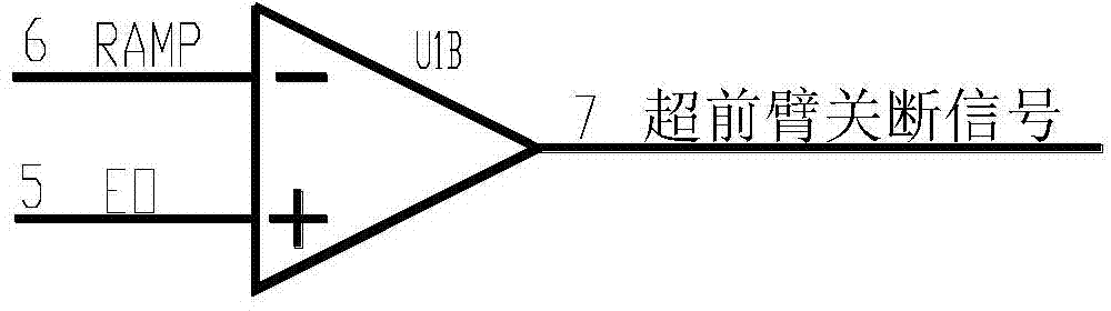 Phase-shifted full-bridge peak current control circuit based on PWM (Pulse Width Modulation) controller