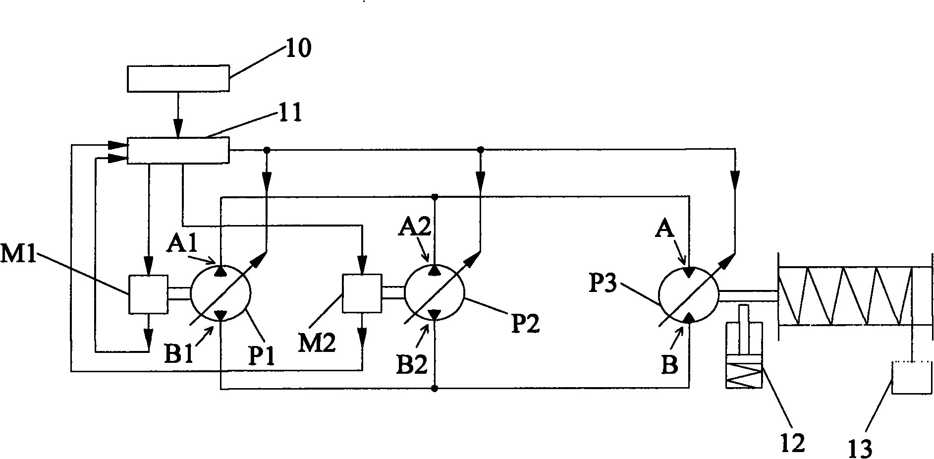 Hydraulic control system and hydraulic control method