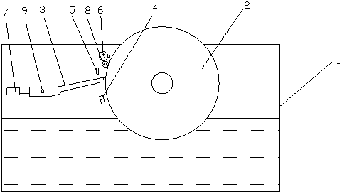 New scraping device